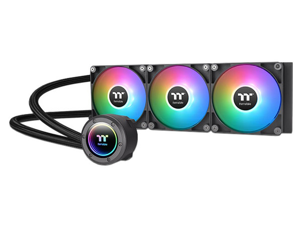 Sistema de Enfriamiento Líquido Thermaltake TH420 V2 ARGB Sync AIO, 420mm, Color Negro.