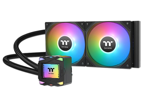 Sistema de Enfriamiento Líquido Thermaltake LA240 ARGB, 240mm, 2500 RPM, Color Negro.
