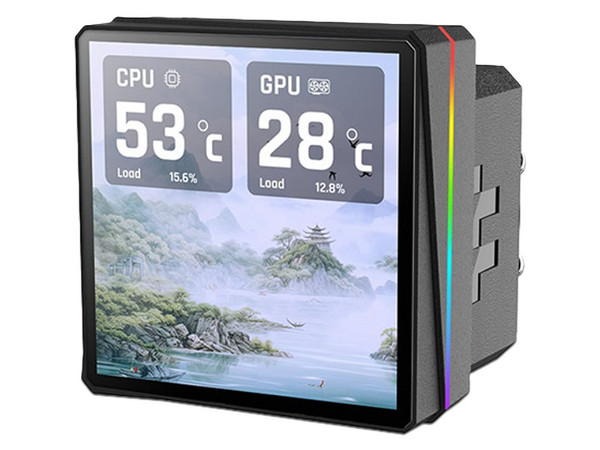 Sistema de Enfriamiento Líquido Thermaltake TH360 V3 Ultra, 360mm, Pantalla de 3.95