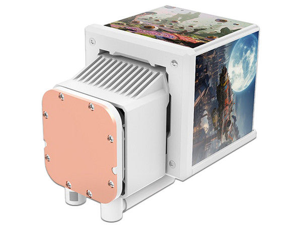 Sistema de Enfriamiento Líquido Thermaltake MINECUBE 360 Ultra ARGB, 4 Pantallas LCD de 3.95