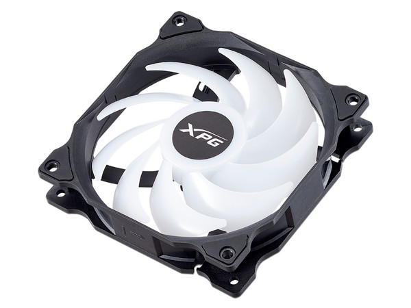 Ventilador XPG Vento, de 120 mm, 4 Pin, con iluminación ARGB. Color Negro.