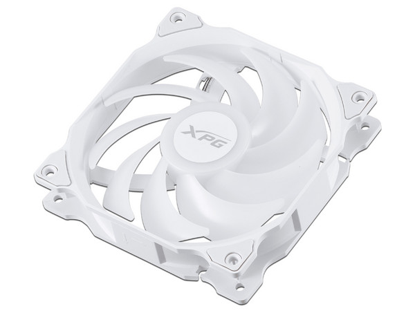 Kit de 3 Ventiladores XPG Vento, 120mm, 1200RPM, ARGB, Color Blanco.