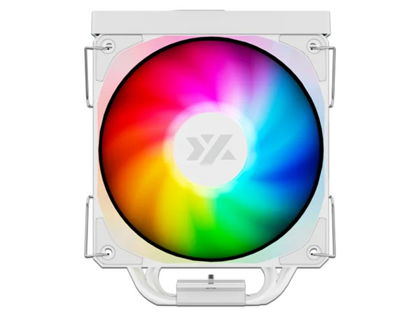 Disipador con Ventilador Xyz THERMAX 4 PULSAR, hasta 1800RPM, ARGB, Compatible con AMD AM4/AM5 e Intel LGA 115X/1200/1700/1851, Color Blanco.