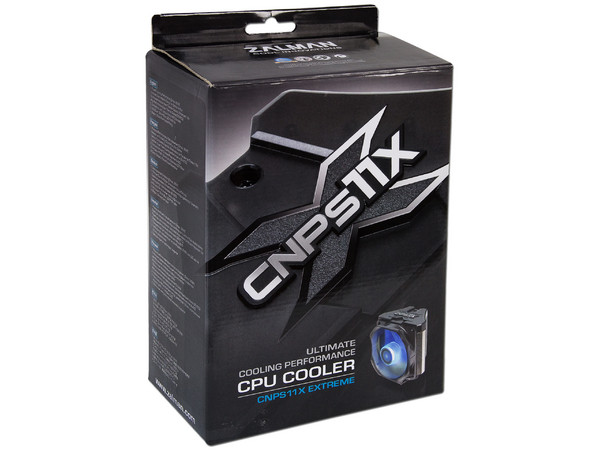 Disipador y Ventilador con LED Azul Zalman CNPS 11X Extreme, soporta Socket 2011, 1366, 1156, 1155, 775, FM2, FM1, AM3+, AM3, AM2+ y AM2.