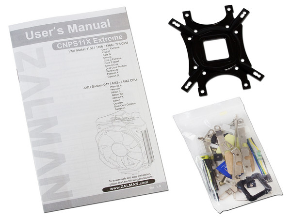 Disipador y Ventilador con LED Azul Zalman CNPS 11X Extreme, soporta Socket 2011, 1366, 1156, 1155, 775, FM2, FM1, AM3+, AM3, AM2+ y AM2.