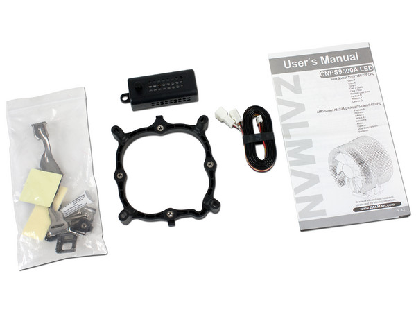 Disipador y Ventilador Zalman CNPS 9500A LED, soporta Socket, Intel 1155, 1156, 775 y socket AMD FM1, FM2, AM3+, AM3, AM2+, AM2, 940,939,754.
