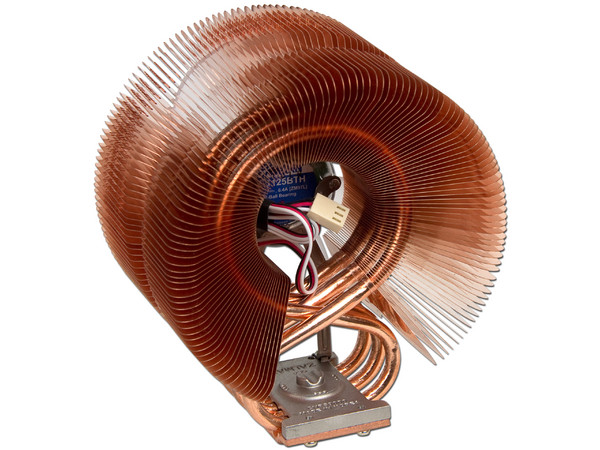 Disipador y Ventilador con LED Azul Zalman CNPS 9700 LED, soporta Socket 1156, 1155, 775, FM2, FM1, AM3+, AM3, AM2+ y AM2.