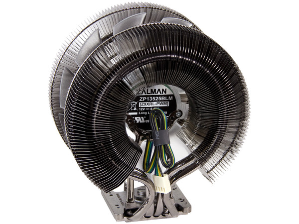 Disipador y Ventilador con LED Rojo Zalman CNPS 9900 Max, soporta Socket 2011, 1366, 1156, 1155, 775, FM2, FM1, AM3+, AM3, AM2+ y AM2.