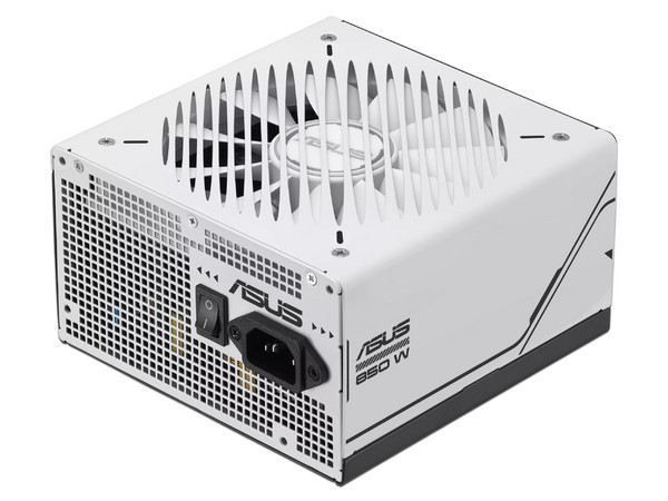 Fuente de Poder ASUS Prime AP-850G de 850W Modular, ATX 3.0, PCIE 5.0, 80 PLUS Gold. Color Blanco.