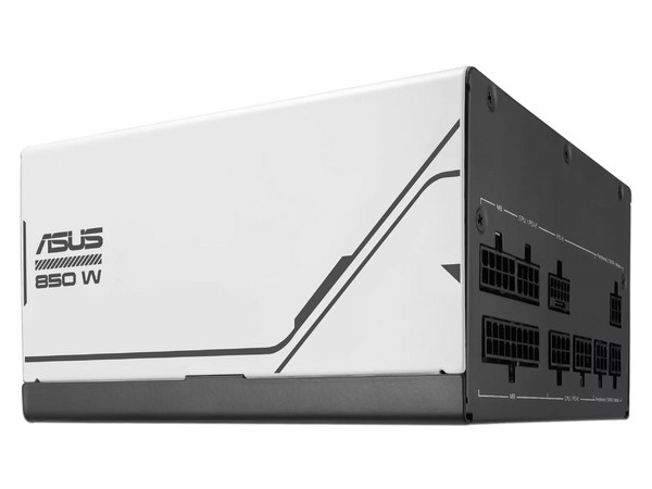 Fuente de Poder ASUS Prime AP-850G de 850W Modular, ATX 3.0, PCIE 5.0, 80 PLUS Gold. Color Blanco.