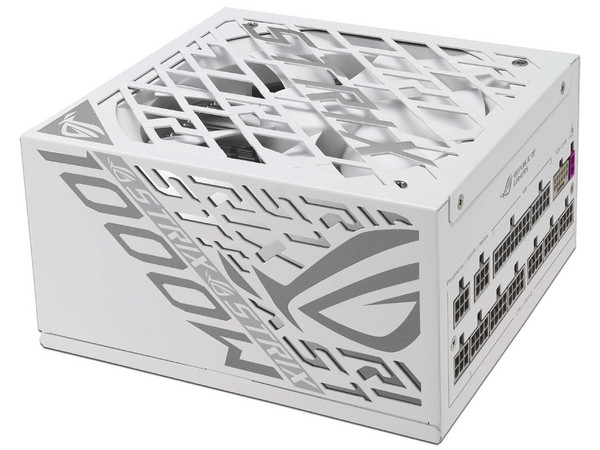 Fuente de Poder Modular ASUS ROG STRIX de 1000W, 80 Plus Platinum, ATX, Color Blanco.