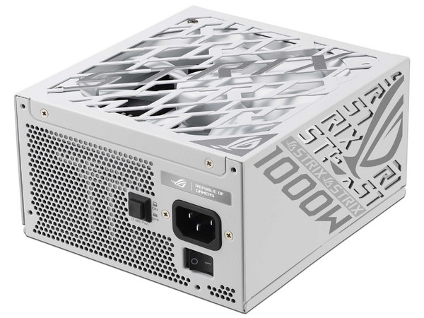 Fuente de Poder Modular ASUS ROG STRIX de 1000W, 80 Plus Platinum, ATX, Color Blanco.