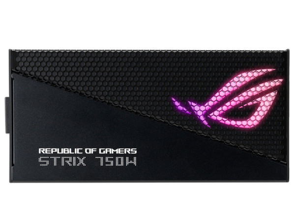 Fuente de Poder Modular ASUS ROG Strix Gold Aura Edition de 750W, ATX, 80 PLUS Gold, ARGB.