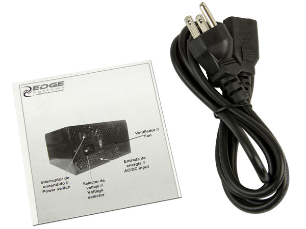 Fuente de Poder Acteck Blazar de 600W, ATX, ventilador de 120mm con 4 LEDS de colores.