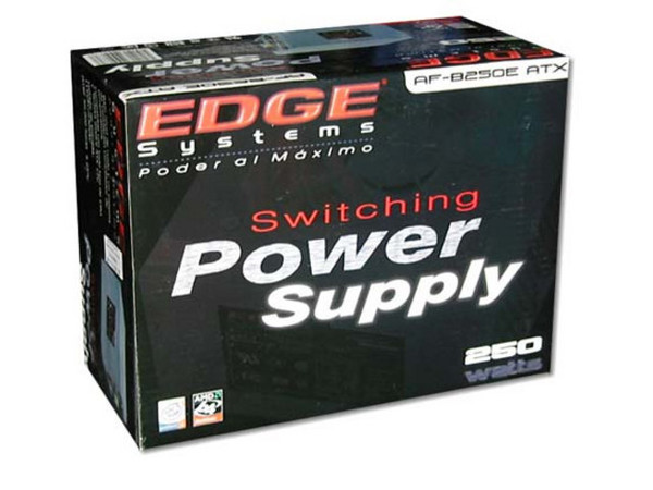 Fuente de Poder Acteck de 250W para Pentium 4 y AMD 64