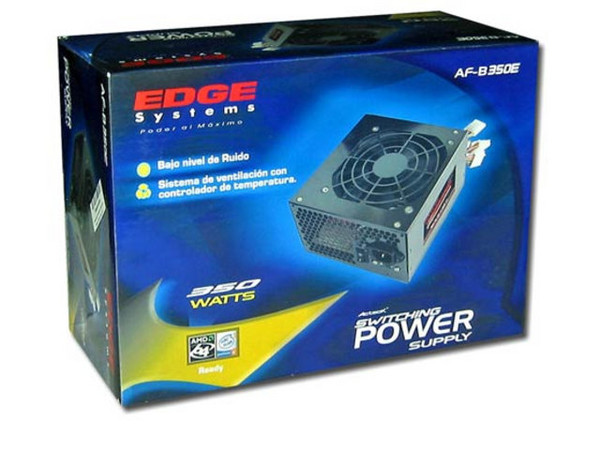 Fuente de Poder Acteck de 350W para Gabinete ATX, Conector de 20/24 pines