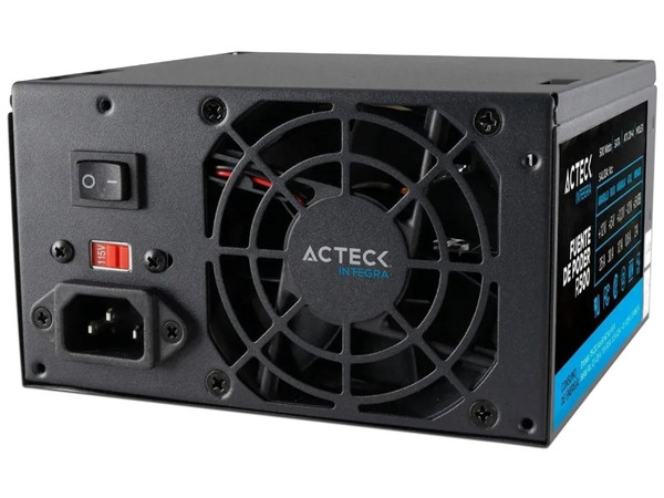 Fuente de Poder Acteck R500 de 500W, ATX. Color Gris. Bulk.
