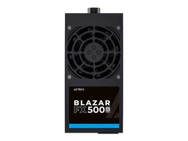 Fuente de Poder Acteck Blazar FX500 de 500W, TFX, 80mm, Color Negro.