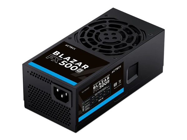 Fuente de Poder Acteck Blazar FX500 de 500W, TFX, 80mm, Color Negro.
