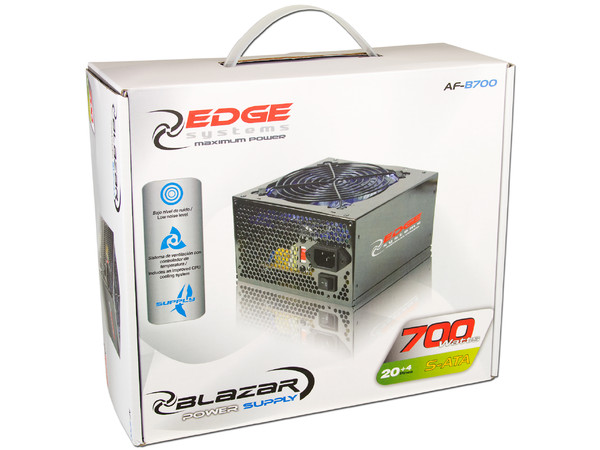 Fuente de Poder Acteck Blazar de 700W, ATX, ventilador de 120mm.
