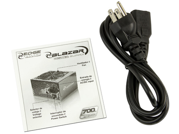 Fuente de Poder Acteck Blazar de 700W, ATX, ventilador de 120mm.