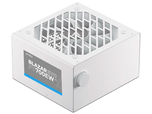 Fuente de Poder Acteck Blazar Evo FT700EW de 700W, ATX, Color Blanco.