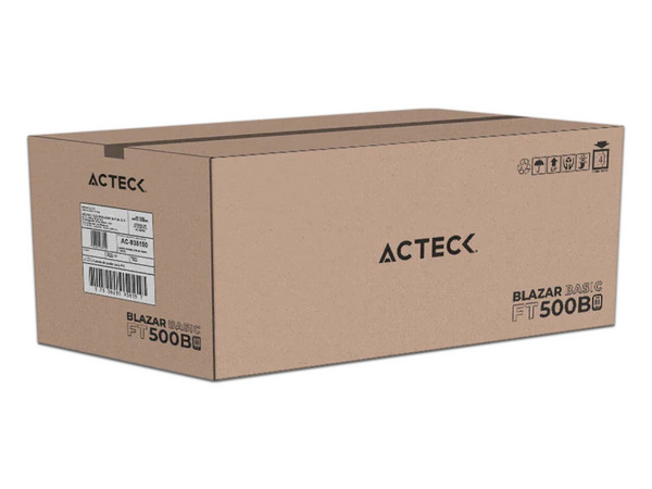 Fuente de Poder Acteck Blazar Basic FT500B de 500W, ATX. Paquete de 12 Fuentes de Poder
