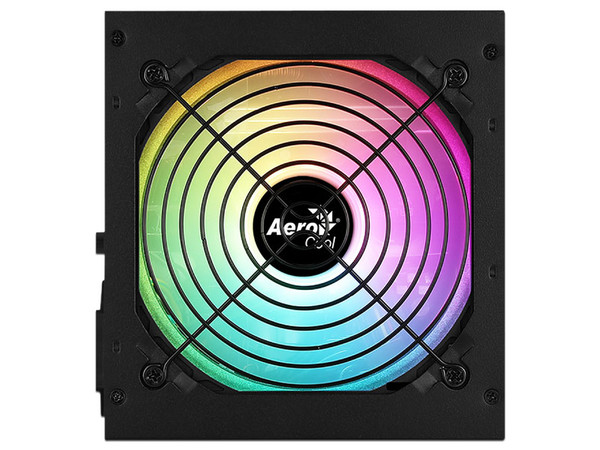 Fuente de Poder Aerocool Dorado ARGB de 750W, ATX, 80 PLUS Gold.