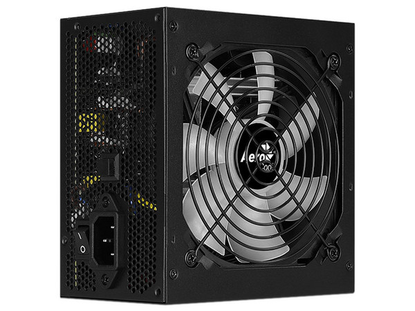 Fuente de Poder Aerocool Dorado ARGB de 750W, ATX, 80 PLUS Gold.