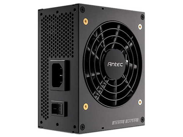 Fuente de Poder Antec SF850X de 850W, ATX Full Modular, 80 PLUS Gold, SFX, Color Negro.