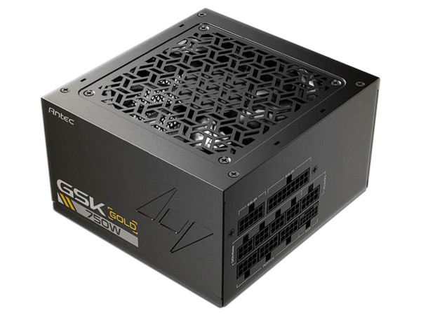 Fuente de Poder Antec GSK750 V2 de 750W, ATX Full Modular, 80 PLUS Gold, Color Negro.