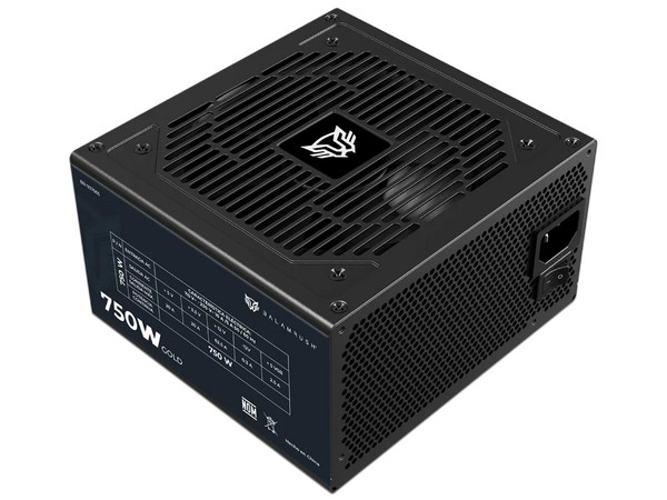 Fuente de poder Balam Rush GR Burst GR750G, 750W, 80 Plus Gold, ATX, totalmente modular, negro.