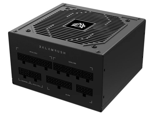 Fuente de poder Balam Rush GR Burst GR750G, 750W, 80 Plus Gold, ATX, totalmente modular, negro.