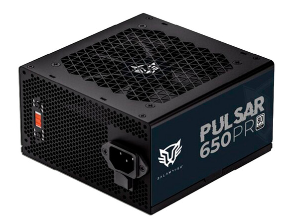 Fuente de Poder Balam Rush PULSAR 650PR de 650W, ATX, 80 PLUS White, Color Negro. (Caja abierta)