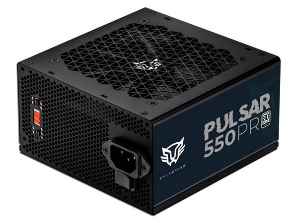 Fuente de Poder Balam Rush PULSAR 550PR de 550W, ATX, 80 PLUS White, Color Negro.