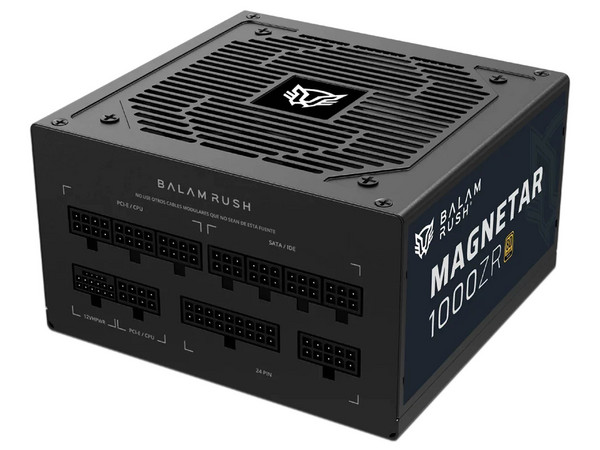Fuente de Poder Magnetar 1000ZR, Full Modular, ATX 3.0, 1000W, 80 Plus, Color Negro.