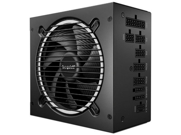 Fuente de Poder Be Quiet! Pure Power 13 M, 750W, ATX 3.1, 80 Plus Gold, Semimodular, Ventilador 120 mm.