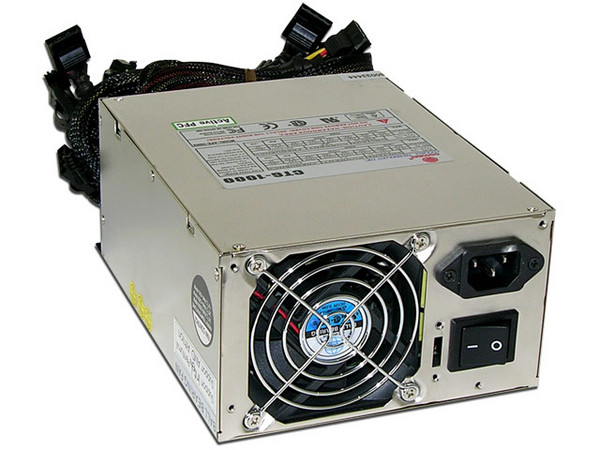 Fuente de Poder COOLMAX Green Power de 1000W para Gabinete ATX
