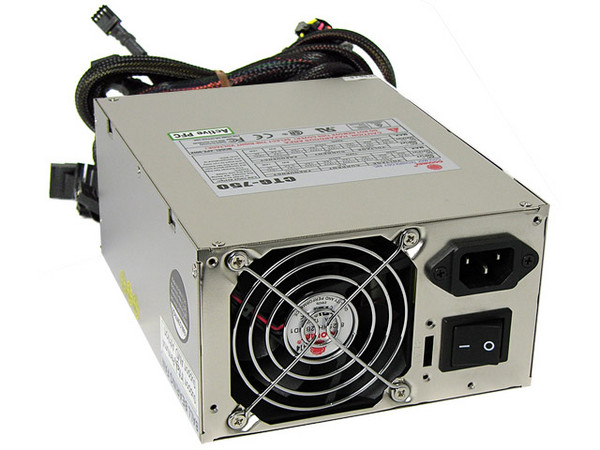 Fuente de Poder COOLMAX Green Power de 750W para Gabinete ATX