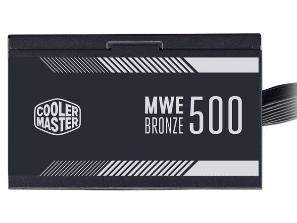Fuente de Poder Cooler Master MWE 500 BRONZE V2 de 500W, ATX, 80 PLUS Bronze.