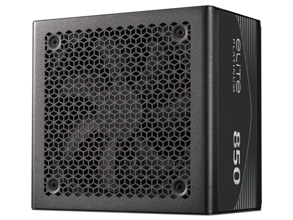 Fuente de Poder Modular CoolerMaster ELITE PLATINUM 850 de 850W, 80 PLUS Platinum. Color Negro.