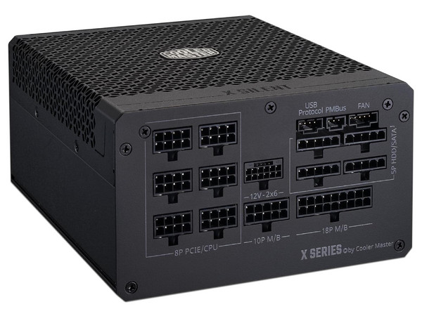 Fuente de Poder Modular Cooler Master MPS de 850W, ATX, 80 Plus Platino. Color Negro.