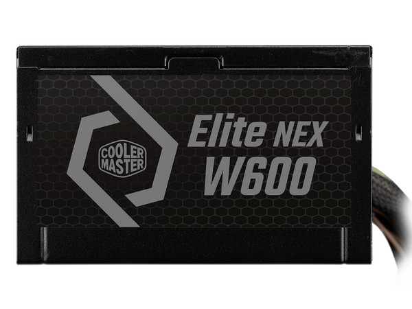 Fuente de Poder Cooler Master Elite Nex de 600W, ATX, 80 Plus.