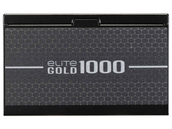 Fuente de Poder COOLER MASTER Elite Gold 1000 FM MPW-A001-AFAG-BUS de 1000W, Certificación 80 Plus Gold, Cableado Modular.