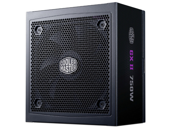 Fuente De Poder Gaming Cooler Master GX II GOLD 750 V3 de 750W, 80 Plus GOLD, Color Negro.