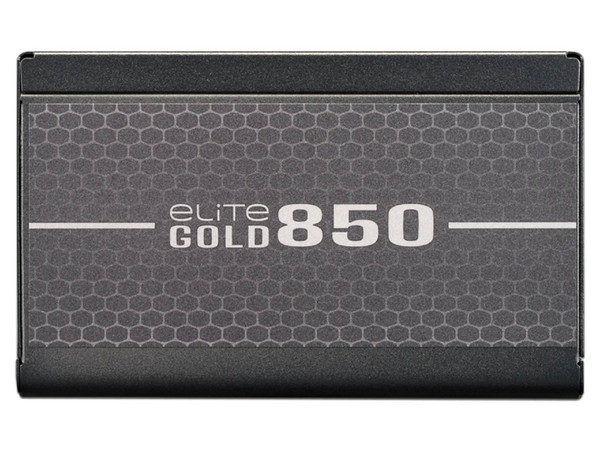 Fuente de Poder Full Modular CoolerMaster Elite Gold 850W V3, 80 Plus Gold, Color Negro.