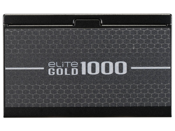 Fuente de Poder Modular Cooler Master Elite Gold 1000 de 1000W, 80 Plus Gold, ATX 3.1. Color Negro.