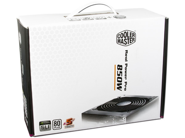 Fuente de Poder Cooler Master Real Power Pro de 850W.