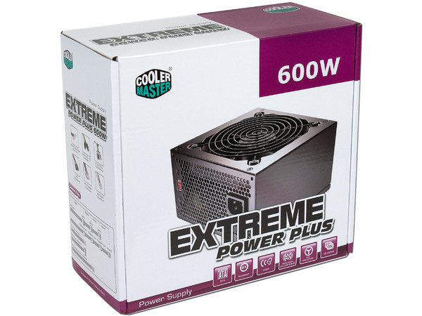 Fuente de Poder COOLER MASTER  eXtreme Power Plus de 600W.