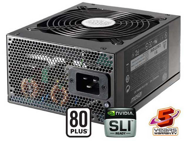 Fuente de Poder Cooler Master Real Power Pro de 1000W, soporta SLI.